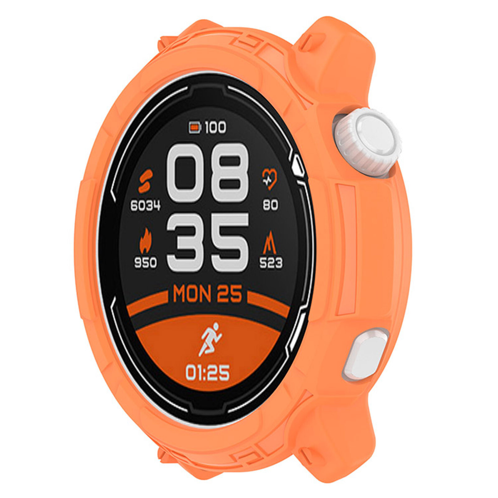 Watch Case Half-Pack TPU Soft Rubber Case Watch Protective for COROS PACE2 Parts