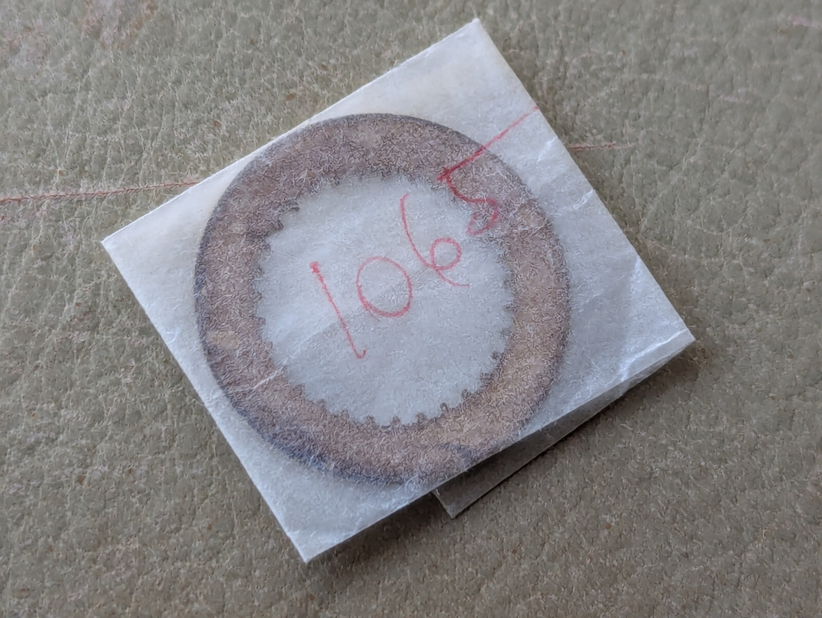 Genuine Vintage Rolex Champagne Date Wheel w/Flat Top 3’s,Open 6 & 9’s EXCEPT 26