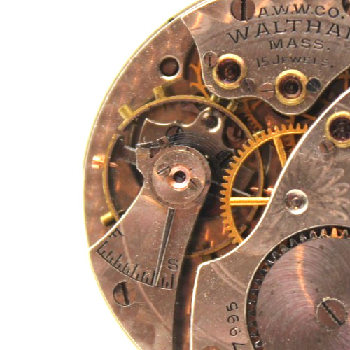 1903 WALTHAM POCKET WATCH MOVEMENT 12257995 GRADE: 115 0s 15j (SK3)