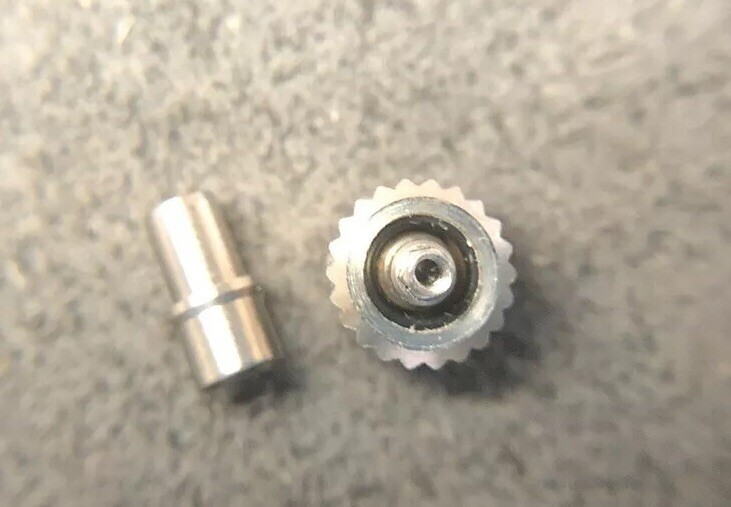 New SS Crown & Tube; Vintage Tag Heuer 1000 980.013 980.006 980.613, 980.113