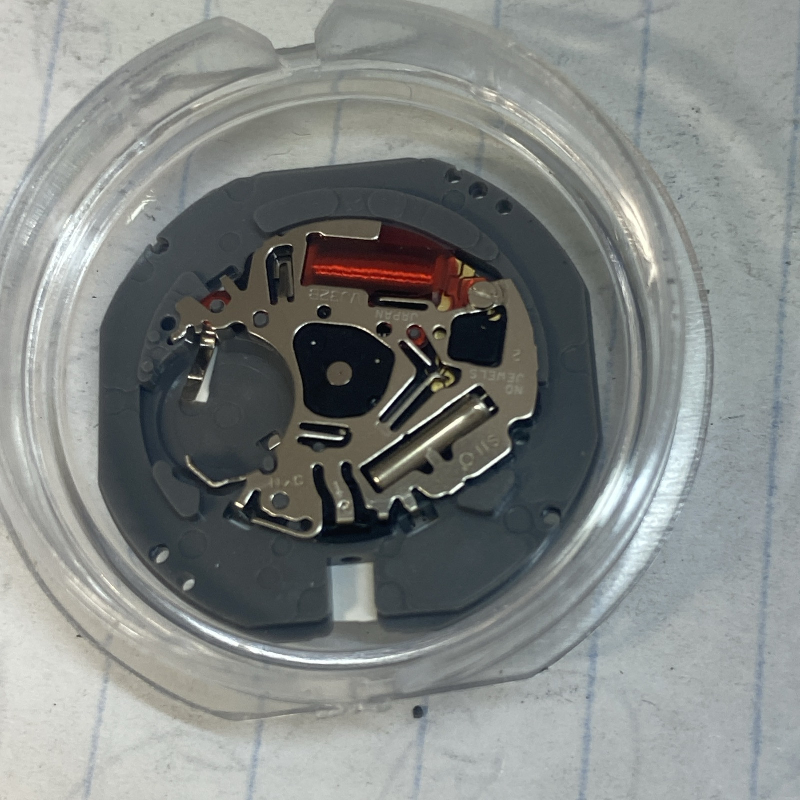 HATTORI VJ32B-6 Quartz Watch Movement With Stem, Date At 6, NOS