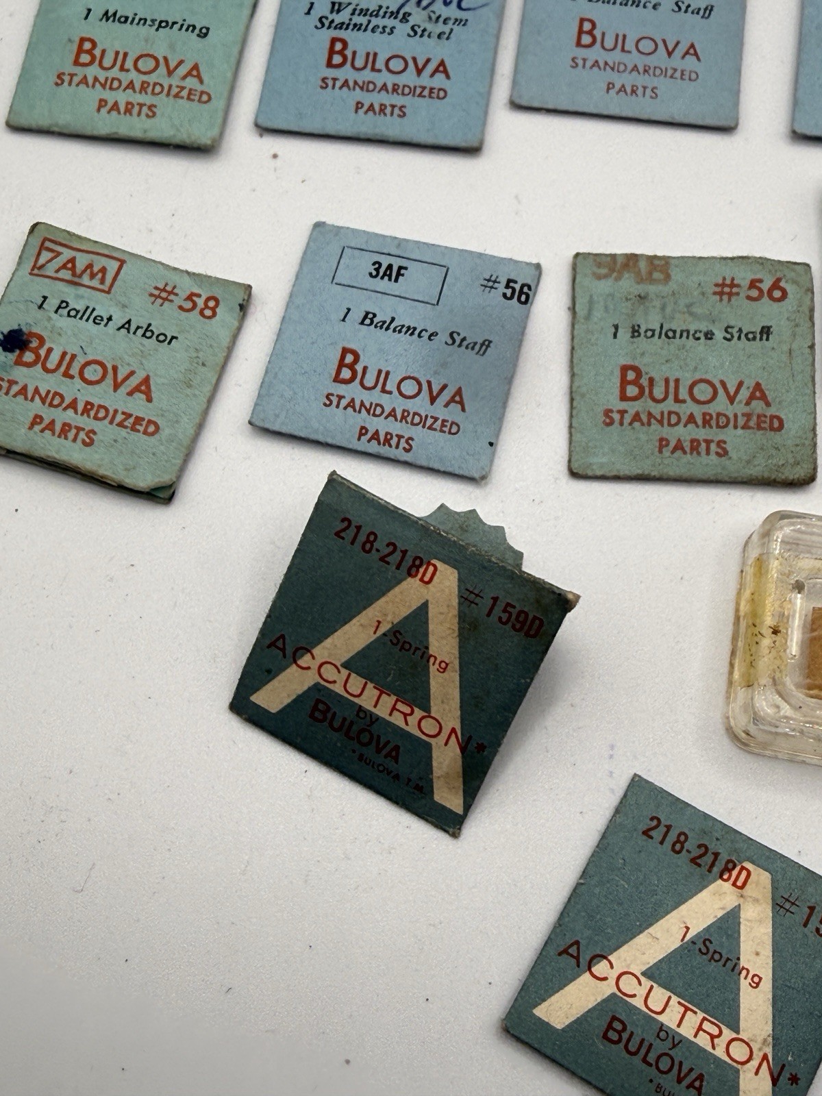 Lot # 11 -VTG Lot #12 – Bulova, Accutron & Caravelle NOS Parts