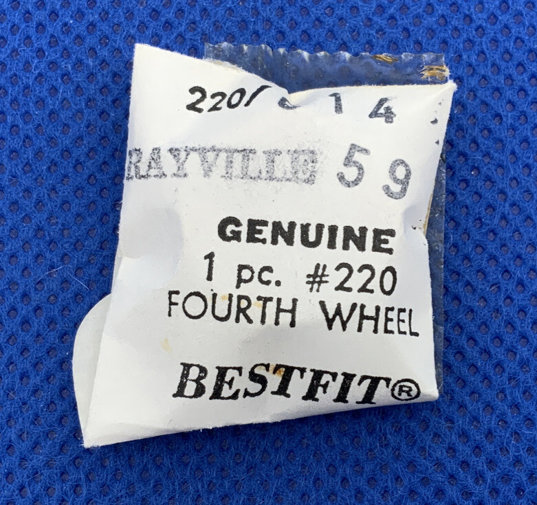 Rayville Part 220/614 Fourth Wheel By Bestfit. New Old Stock. Sealed. 13R
