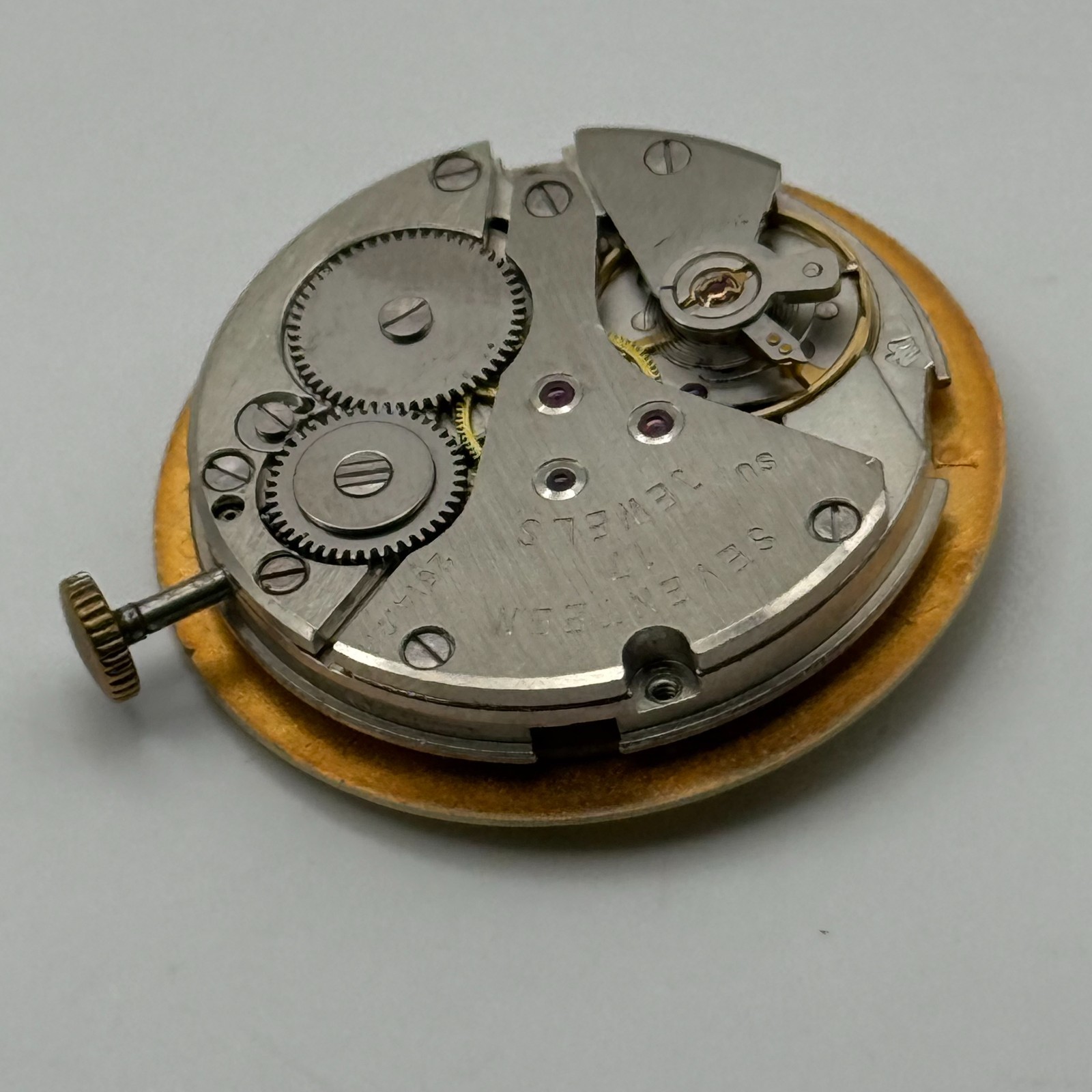 Poljot 2614.2H Watch Movement Sekonda Soviet 17 Jewels Parts Repair 26.4mm