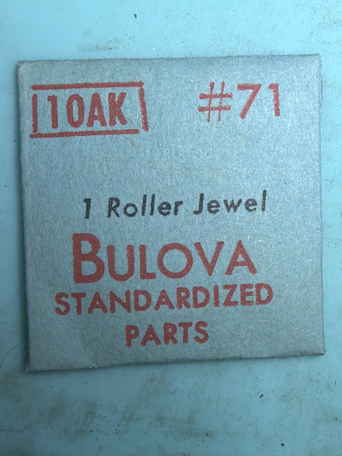 Bulova #71 Roller Jewel – NOS – Various Calibers