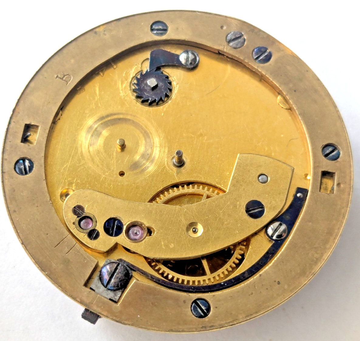 Antique Parkinson & Frodsham Change Alley London Fusee Watch Movement 52