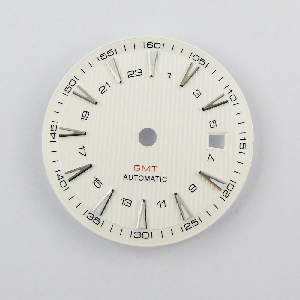 31mm GMT Sterile Watch Dial Fit Mingzhu 3804 Miyota 8215 821A DG2813 Movement