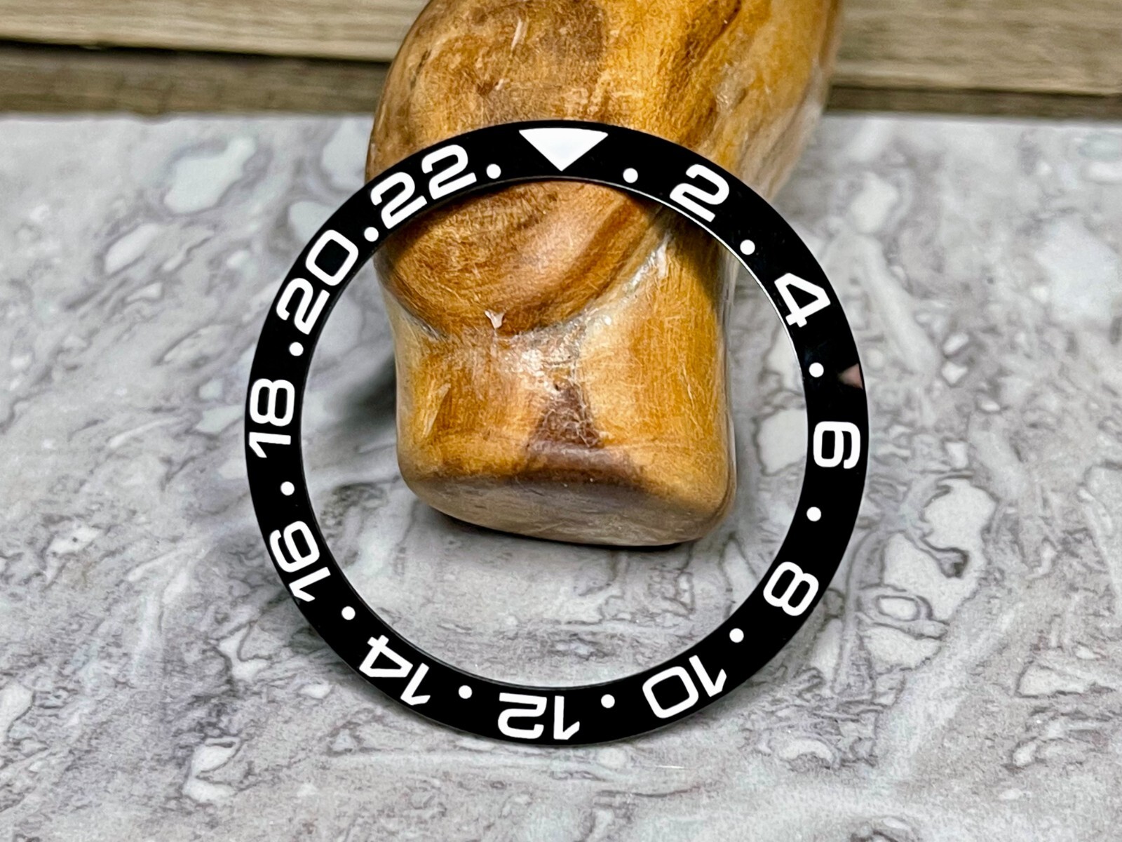 GMT Ceramic Bezel Insert fits Seiko SKX007/009/SRPD Watches MOD 38MM –US Seller