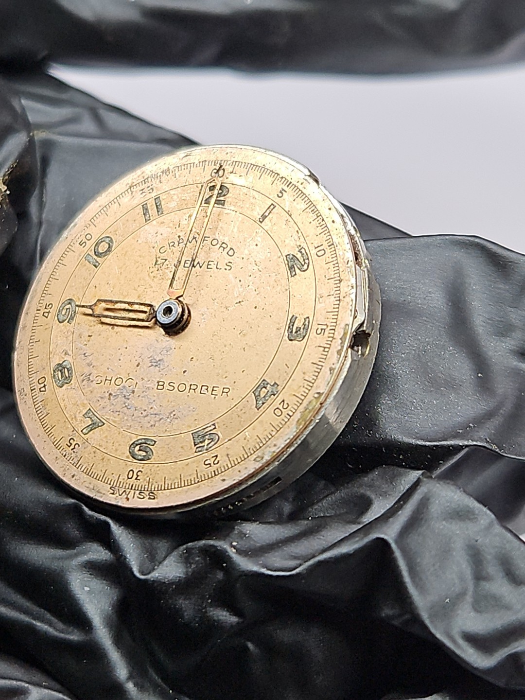 Crawford 17j Watch Movement Parts/Repair (R3)