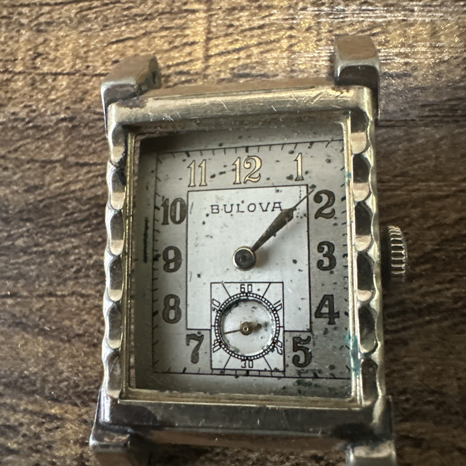 Vintage Bulova Watch Movement Repairs Parts 17 Jewels Watchmaker 8AH Swiss