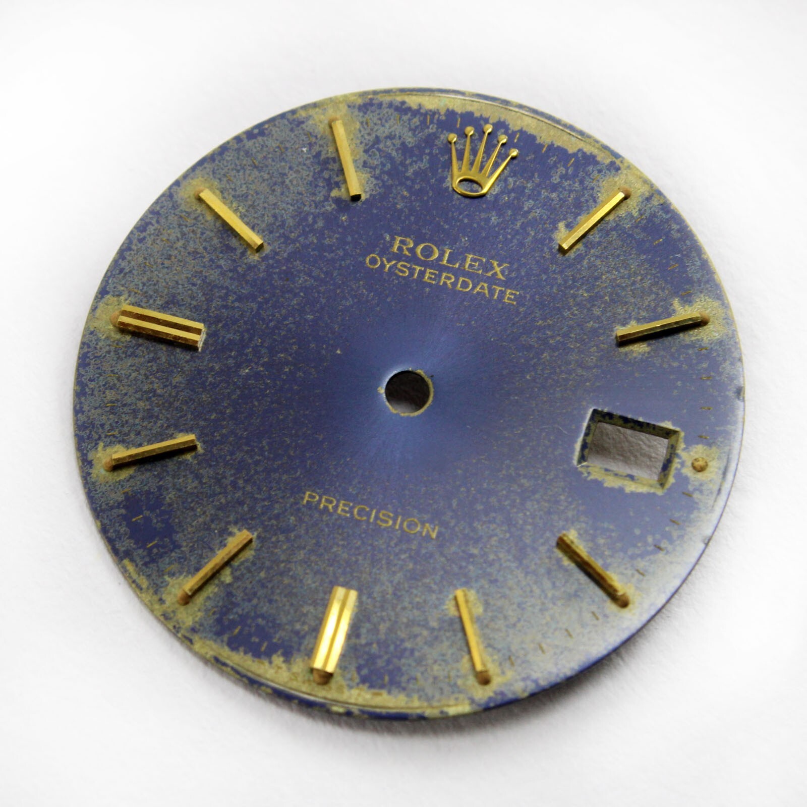 Genuine Rolex Oysterdate Precision Winding Watch Ref. 6694. Dial for spares only