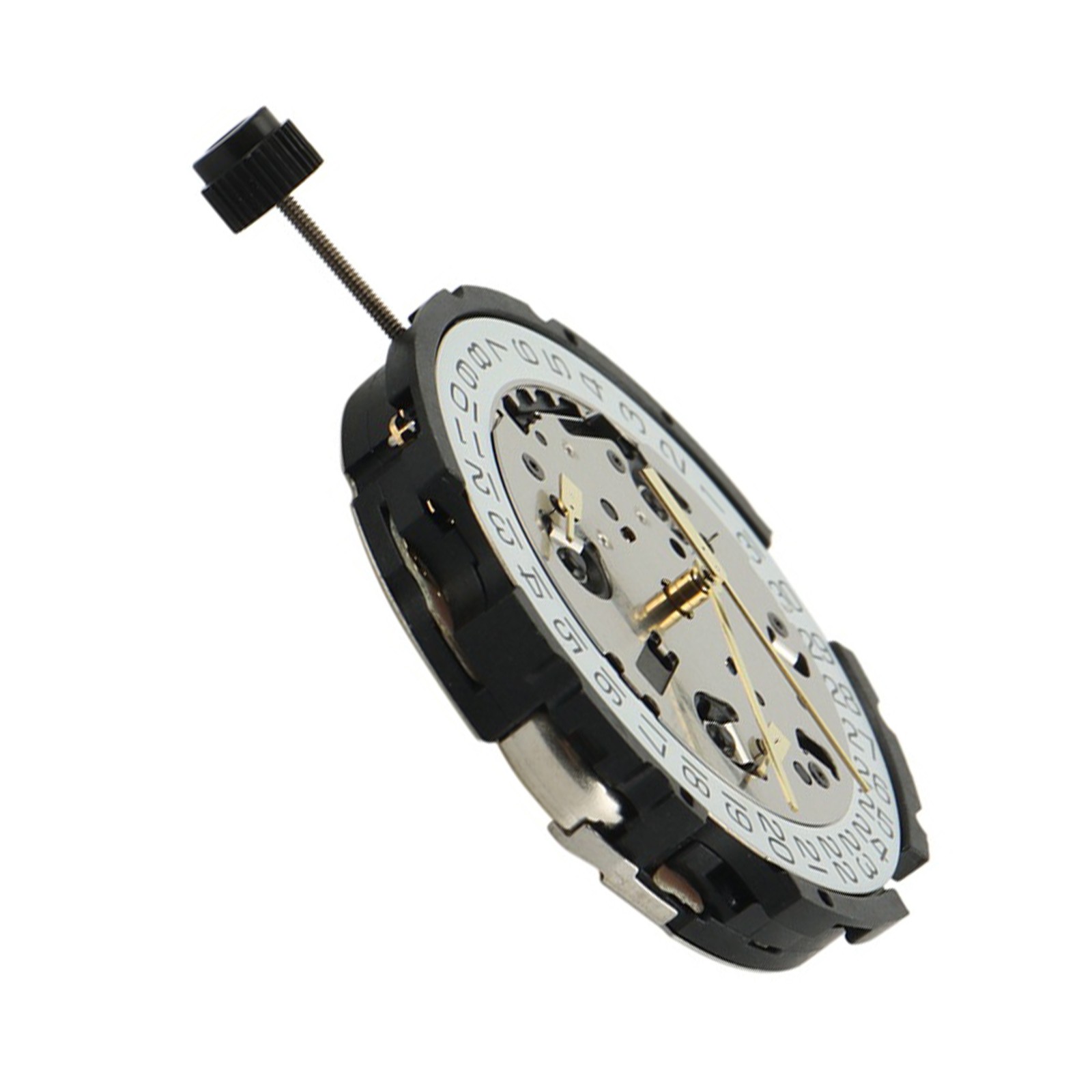 3-Eye Chrono 6-Hand Quartz Watch Movement Date At 4 Replacement For ETA G10.212