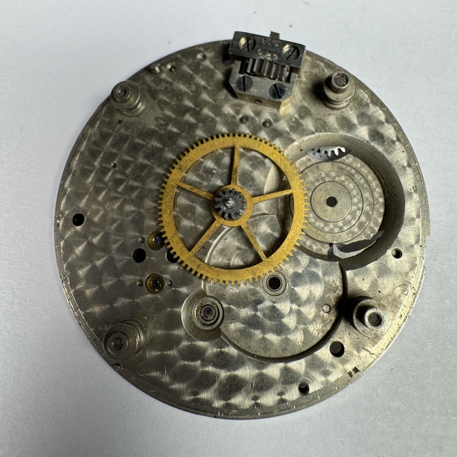 Hamilton Grade 940 18s 21J Pocket Watch Movement For Parts