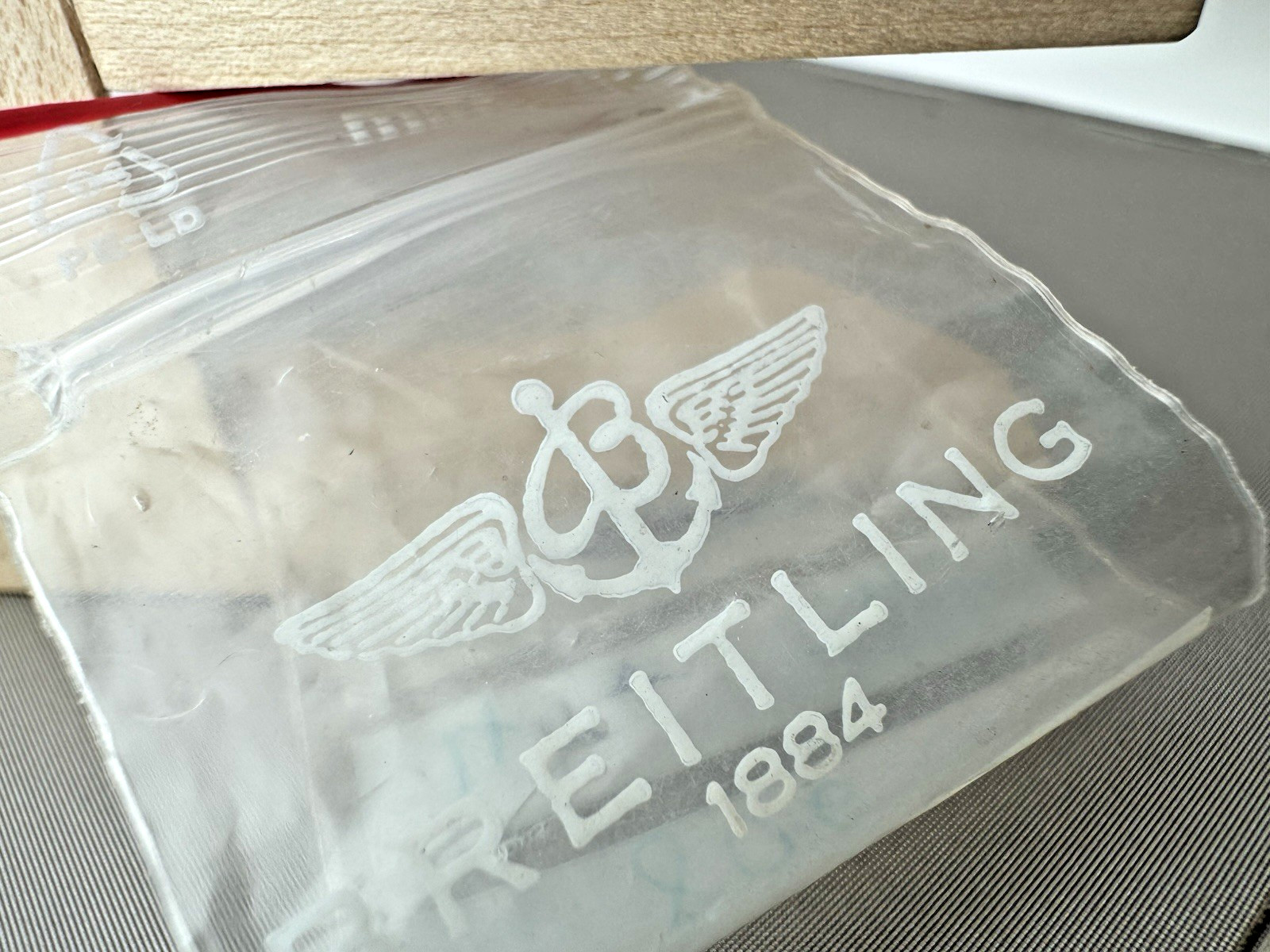 Breitling Watch PUSHER CROWN W/ TREAD/ PIN/ GASKET Ref. 806 NEW Authentic Swiss