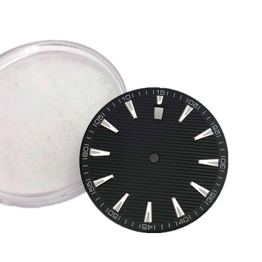 33.5mm Date Window @ 3 Watch Dial Face For NH35/NH35A 4R35 Automatic Movement