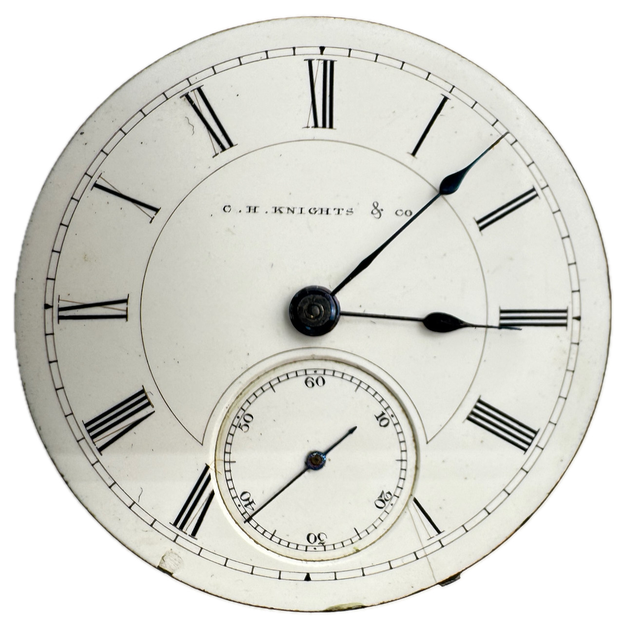 Antique 18s 1882 Hampden Menlo Park Private Label Hunter Pocket Watch Movement