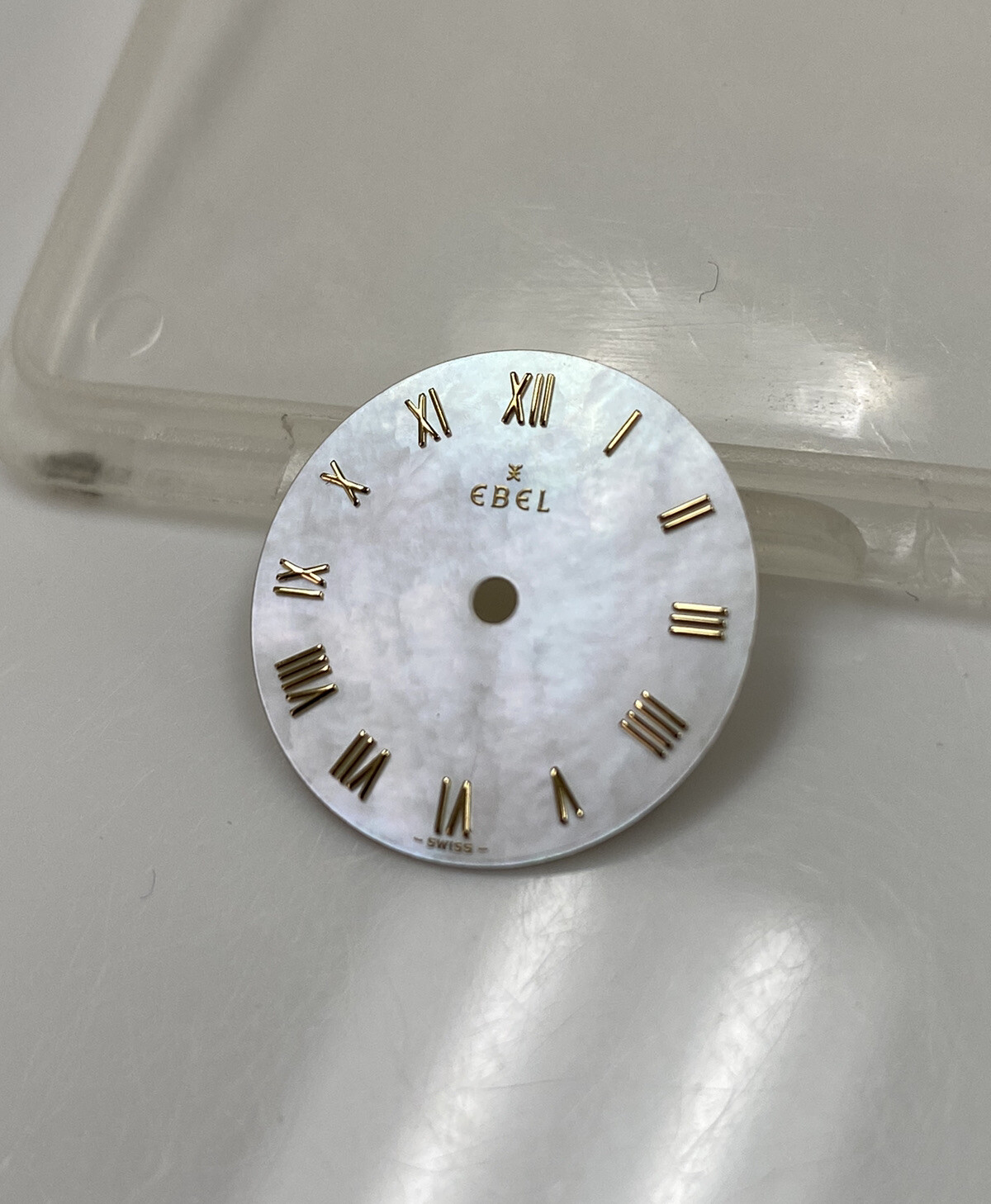 Genuine Ebel Ladies Sportwave 1090121 Cal. 90 Mother of Pearl 19.5mm Dial