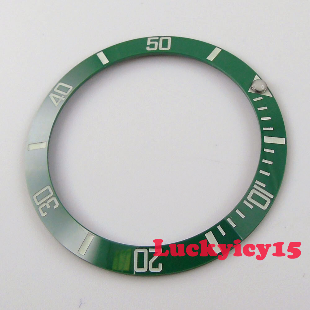 38mm super luminous ceramic bezel insert fit for 40mm PARNIS men’s watch case