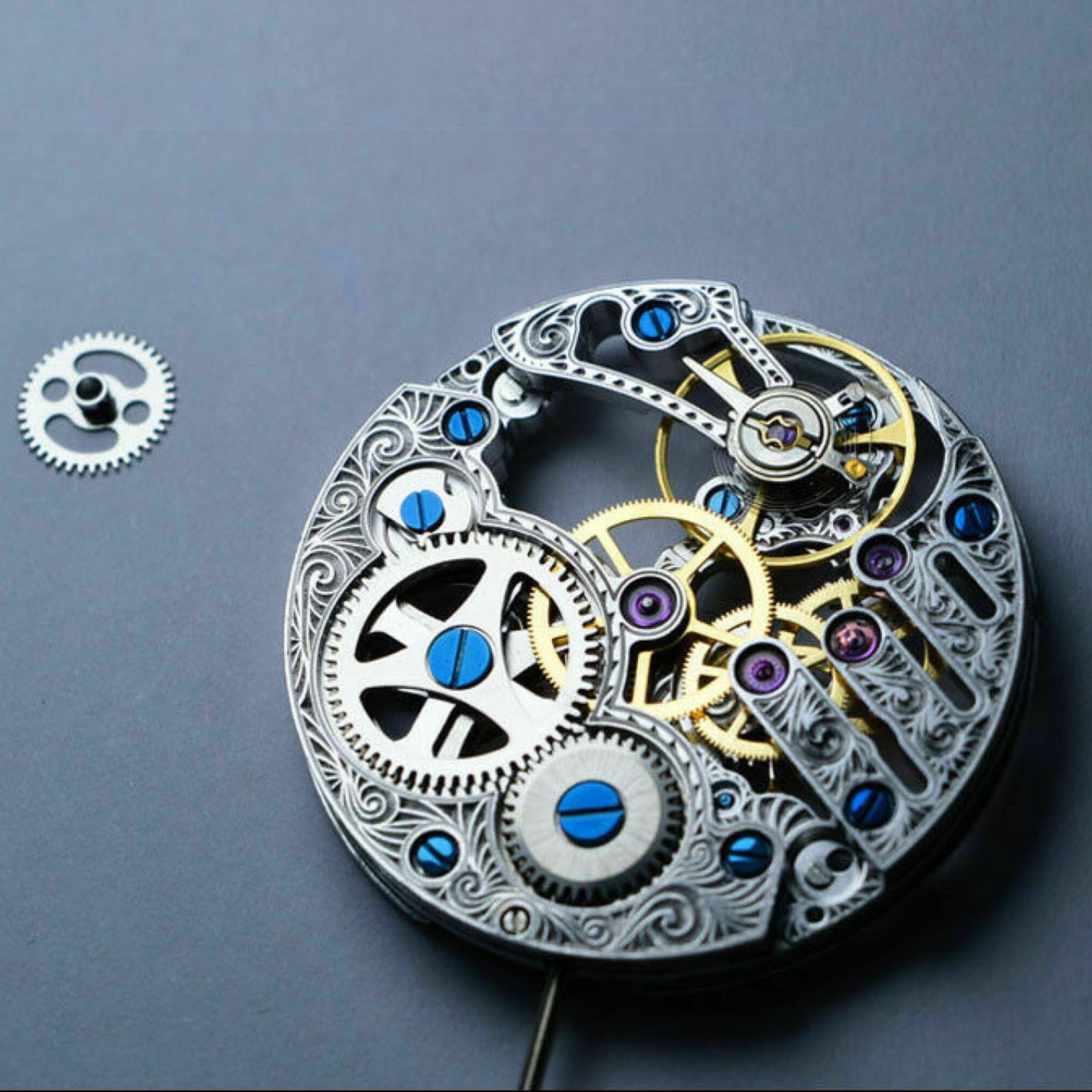 Original Skeleton Movement Hollow Manual Hand Winding Repair For st3620k r