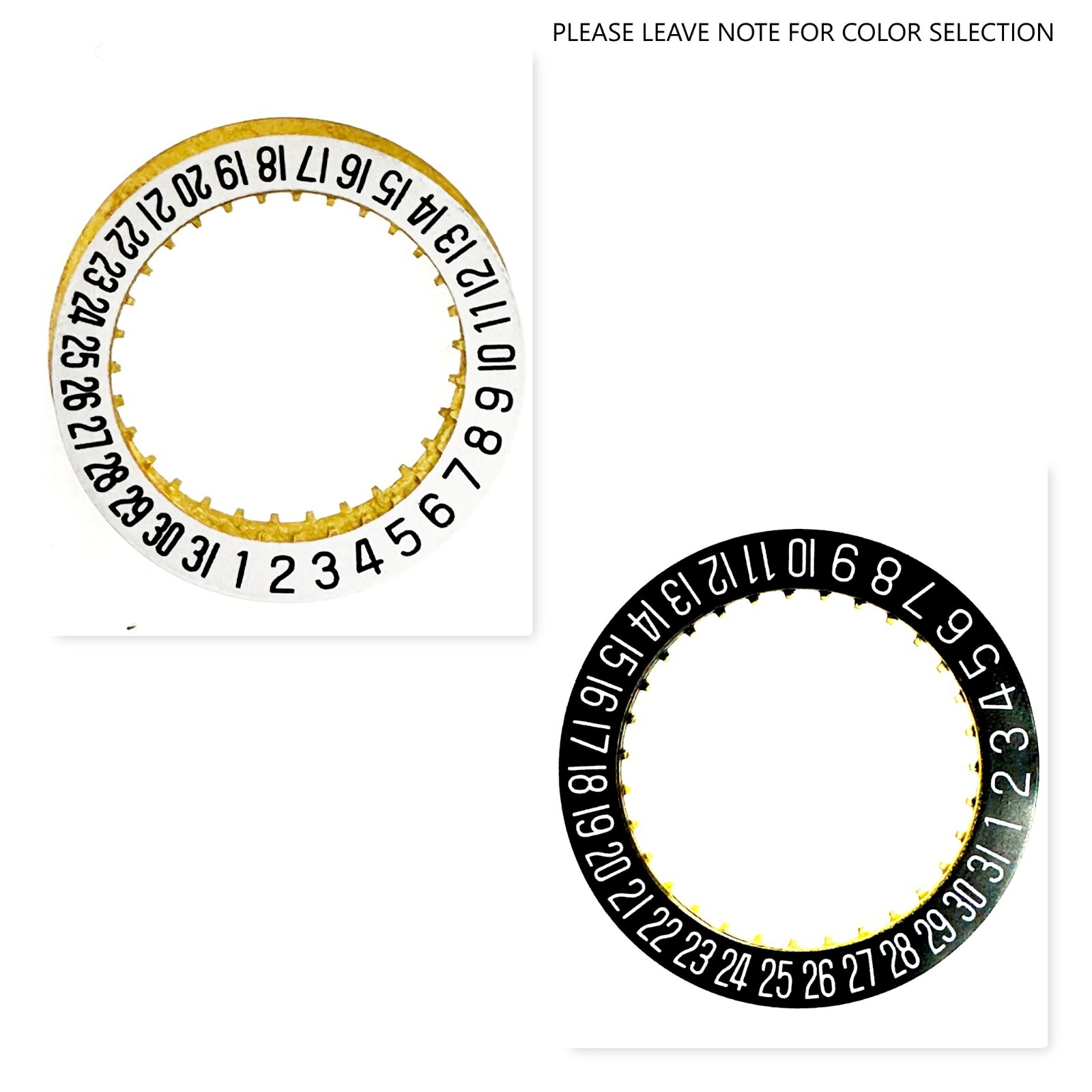 Movement Parts Fit For ETA 2824/2836 Watch Part Ref 2557, DATE INDICATOR DISC
