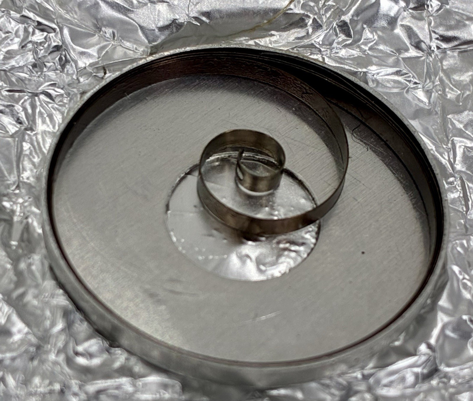 NOS Swiss Watch Mainspring MS-512C Dennison 5×12 x8 1/2 Metric 1.4x.09