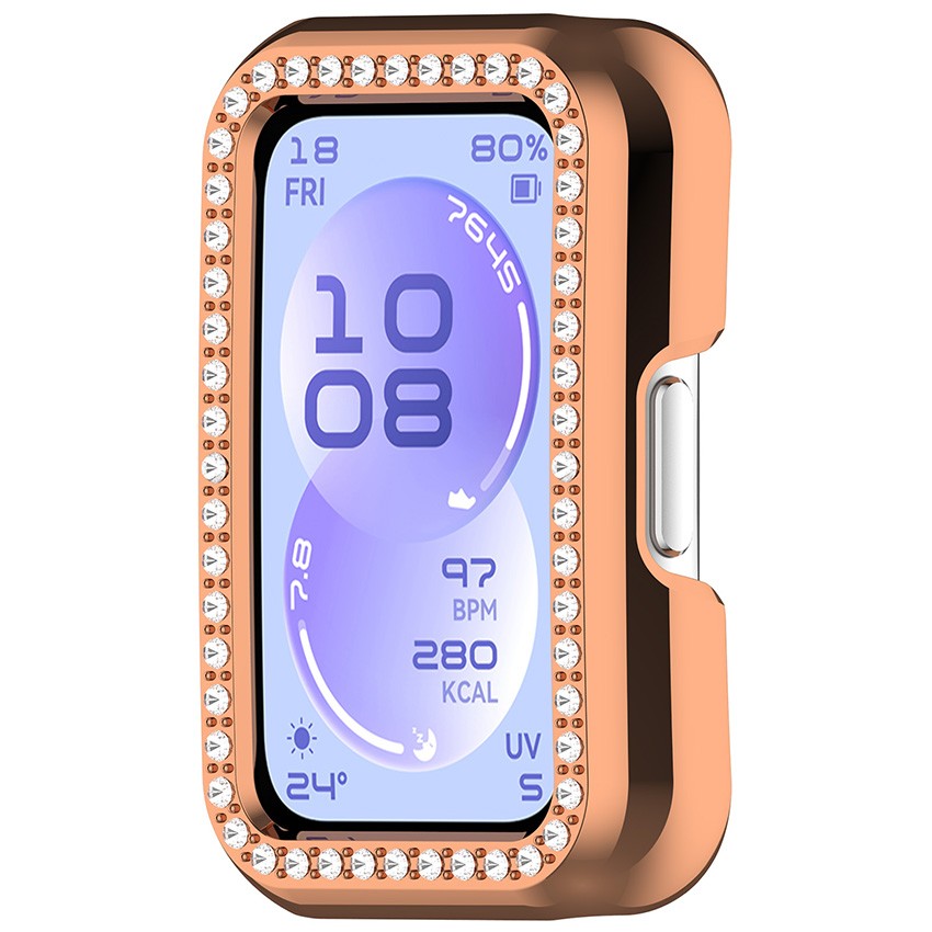 For Huawei Band 11 / 11 NFC Smartwatch Case Diamond Skeleton Protective Shell