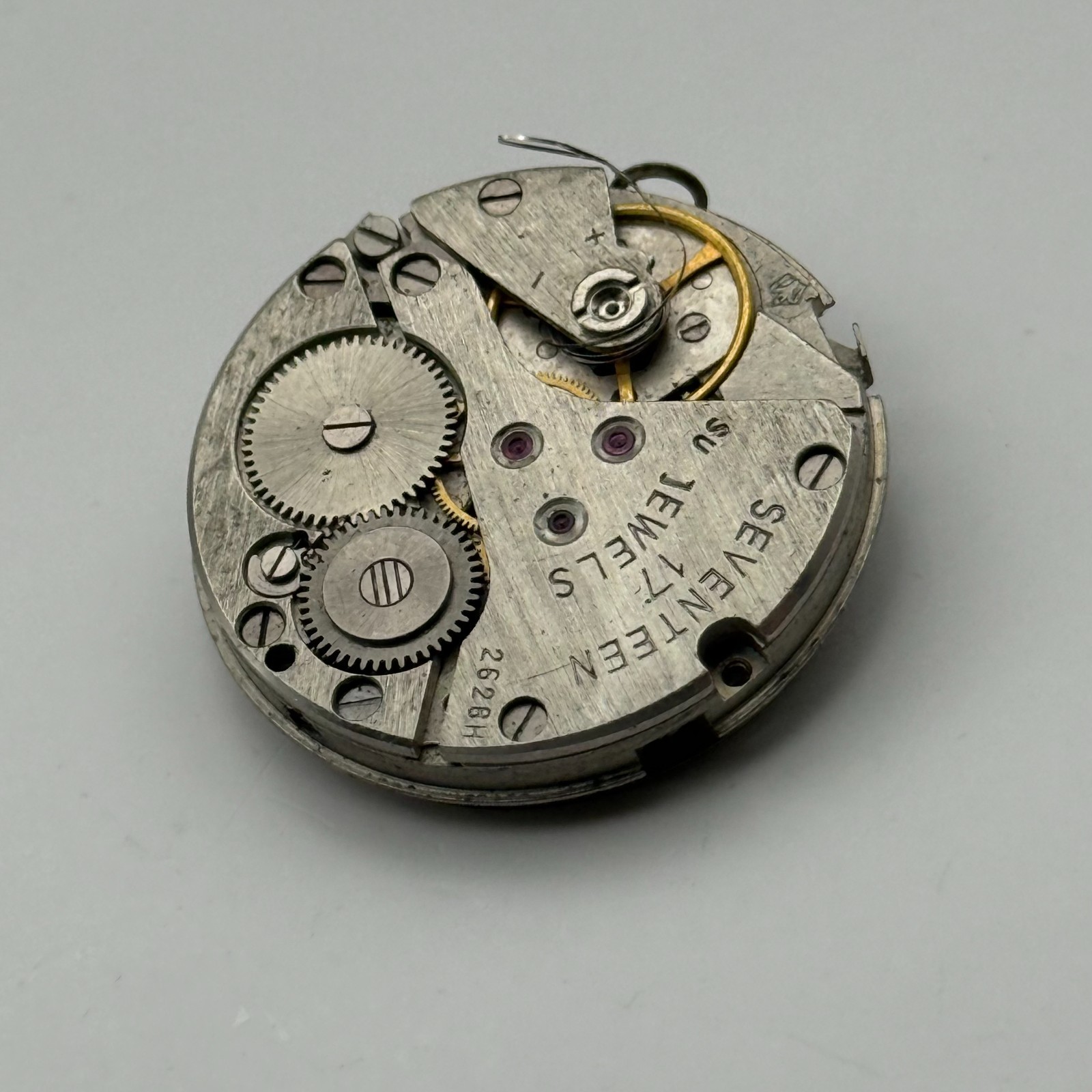 Raketa 2628.H Watch Movement Soviet 17 Jewels Manual Wind Parts Repair 26.6mm
