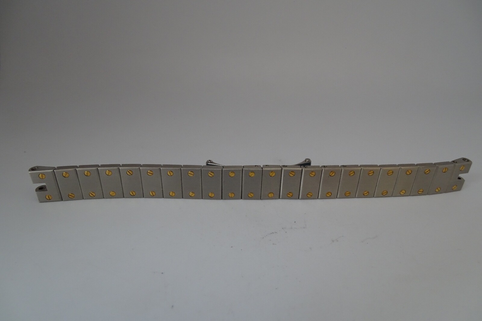Cartier Santos Ronde 18k Gold & S. Steel Bracelet Original 12mm