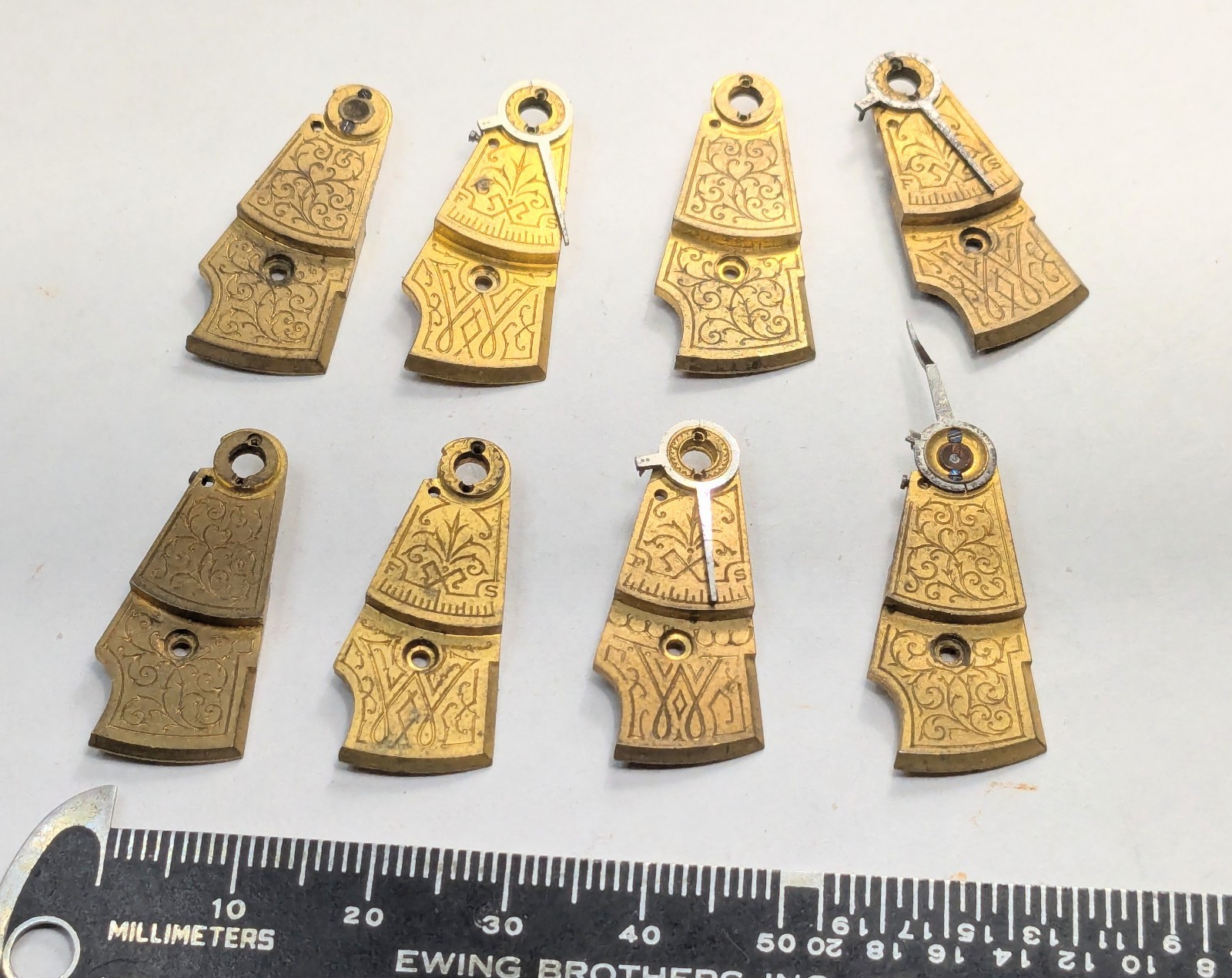 Vintage Watchmakers Estate 16S Waltham Balance Cock/Bridge Pocket Watch Part Lot