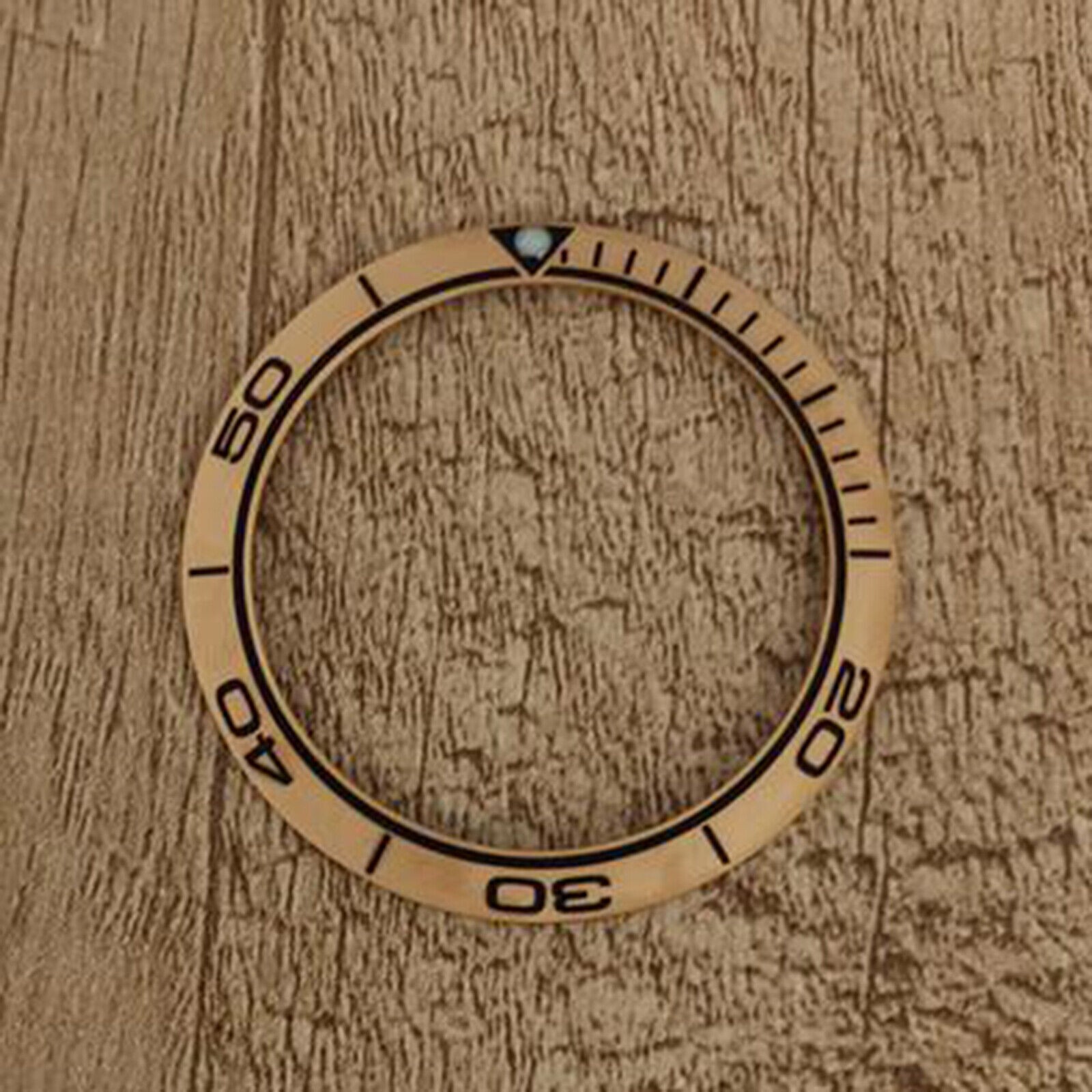 Outer 38MM Inner 30.5MM Watch Bezel Insert Luminous Beads Ceramic /Aluminum Ring