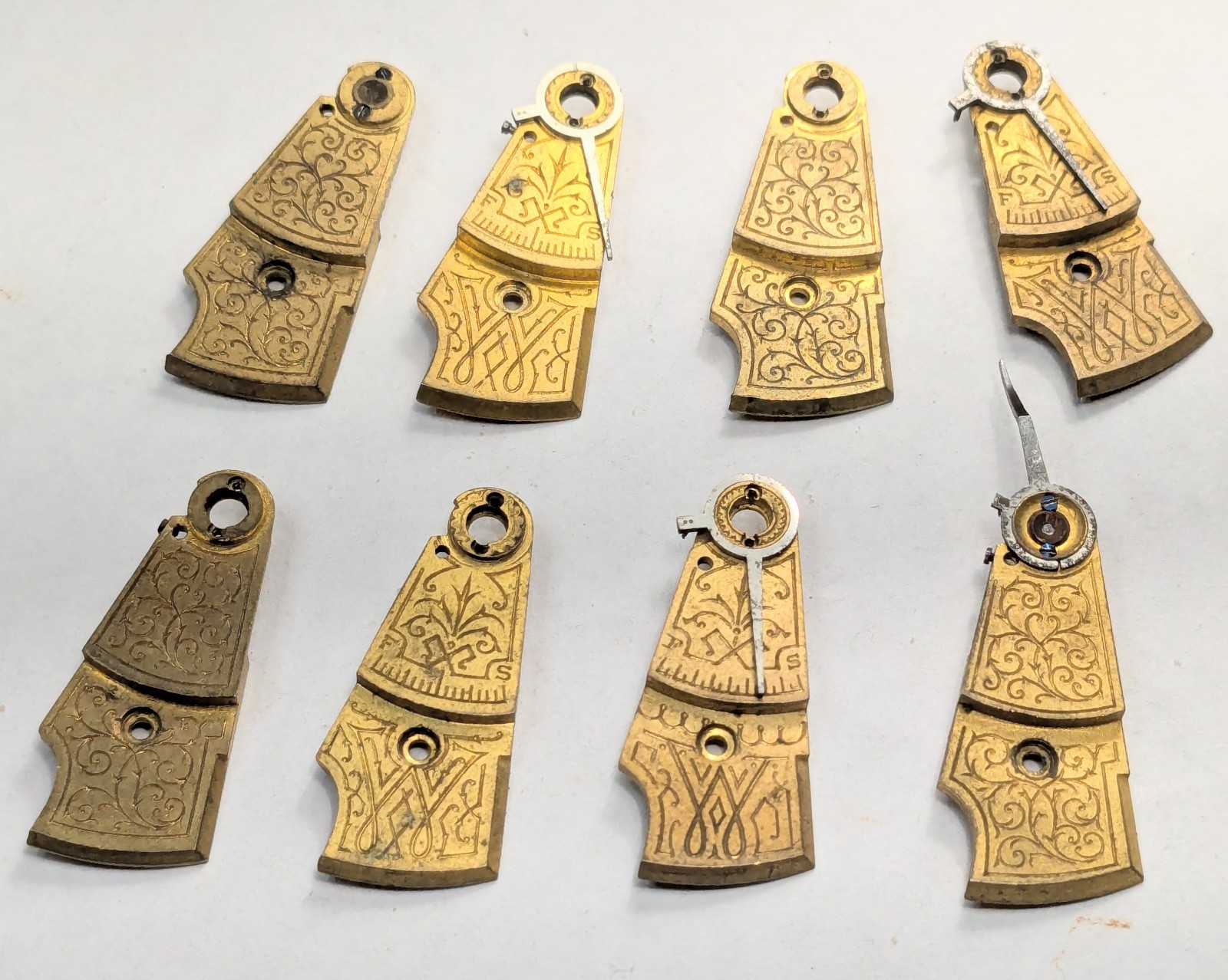 Vintage Watchmakers Estate 16S Waltham Balance Cock/Bridge Pocket Watch Part Lot