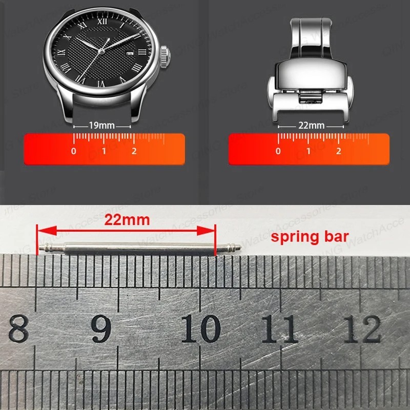 Fat Strong Spring Bars Stainless Steel Durable Link Pin for 19.5mm 20.5mm