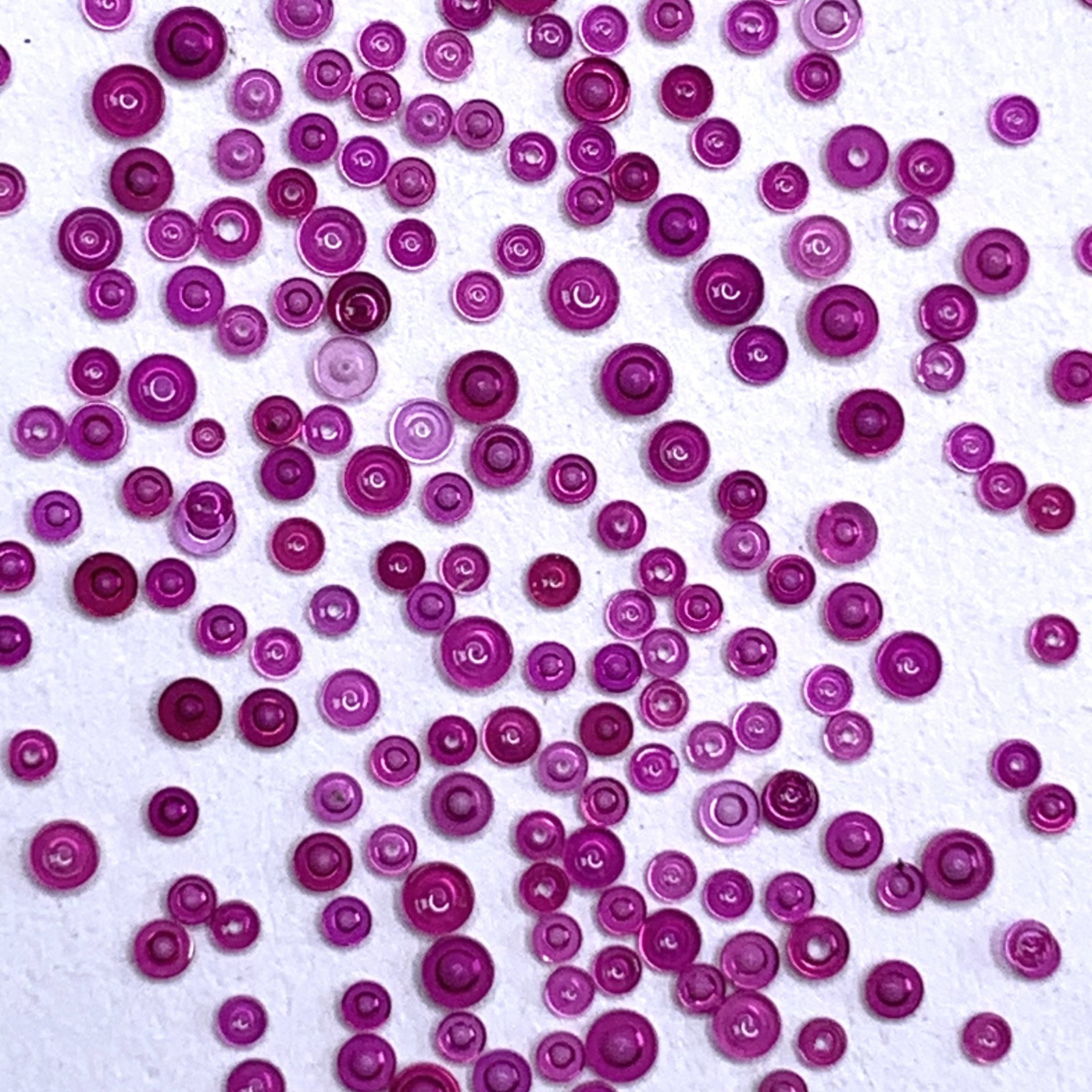 25 Escapement Jewels 1-1.6mm Hole Watchmaker Lot Repair Part Bracelet Watches