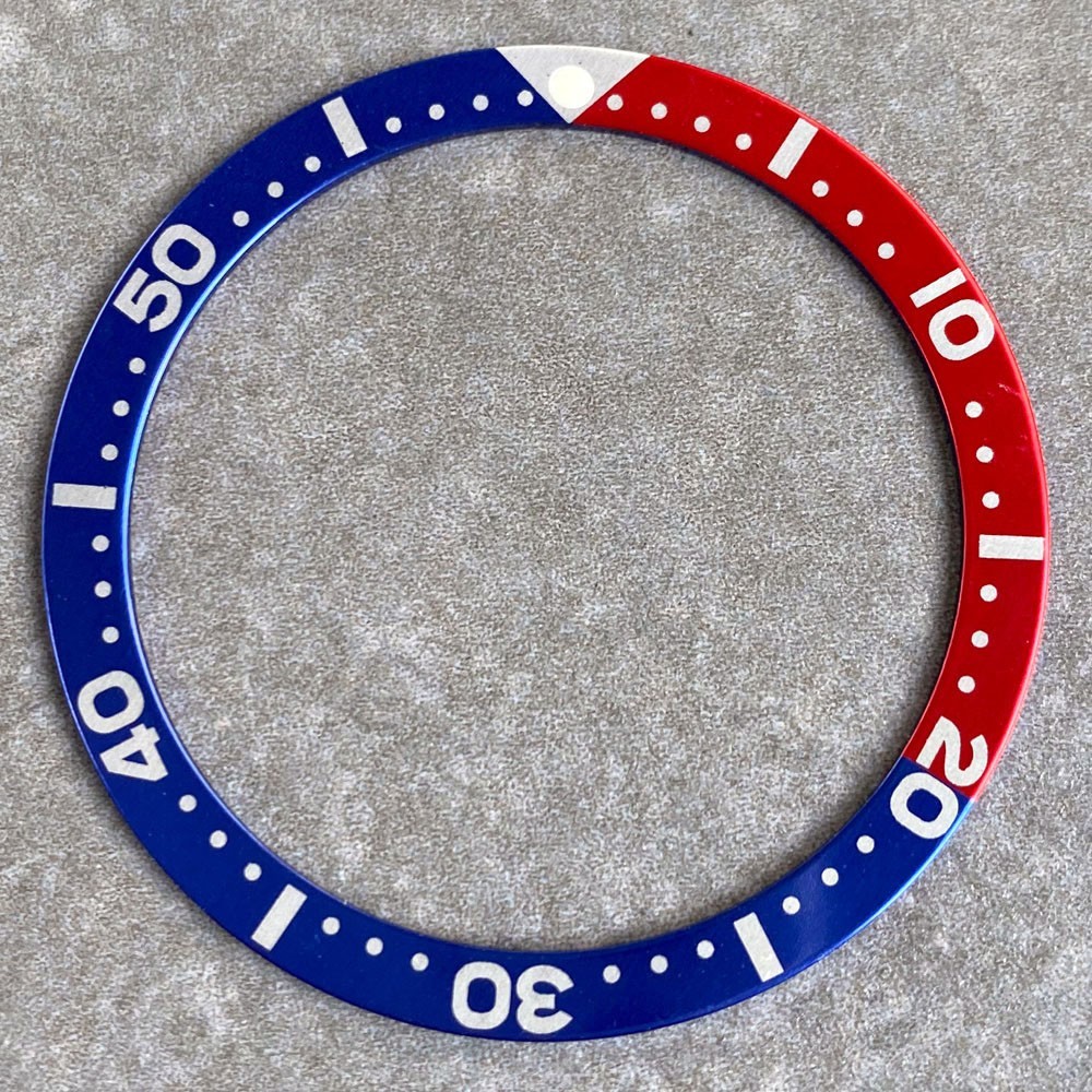 38mm*31.5mm Aluminum Alloy Watch Bezel Ring For 40mm Seiko SKX007 Watch Case