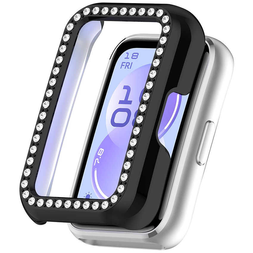 For Huawei Band 11 / 11 NFC Smartwatch Case Diamond Skeleton Protective Shell