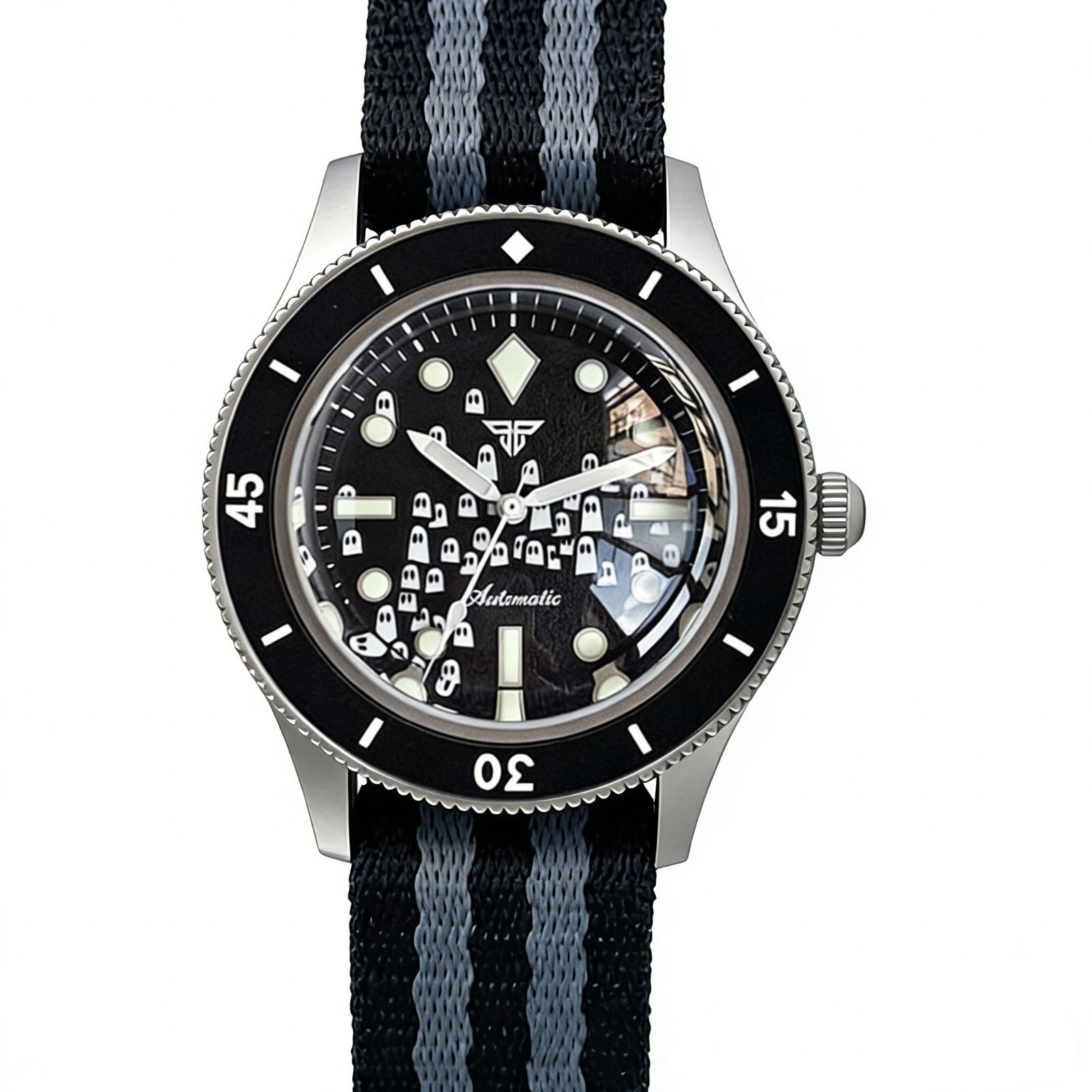 Tandorio Sapphire Glass NH35/PT5000/Miyota 8215 Men Watch 50-Fathoms Style 20ATM