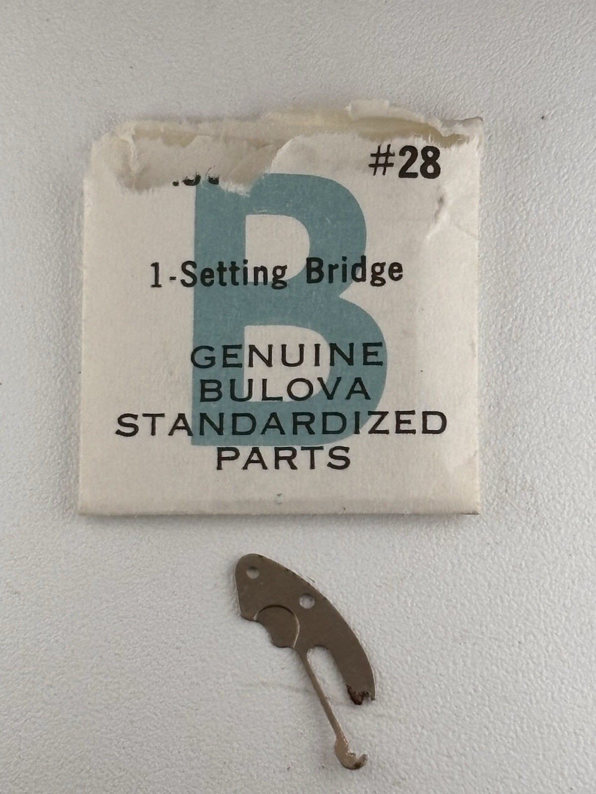 Bulova 11AOCD Setting Bridge #28