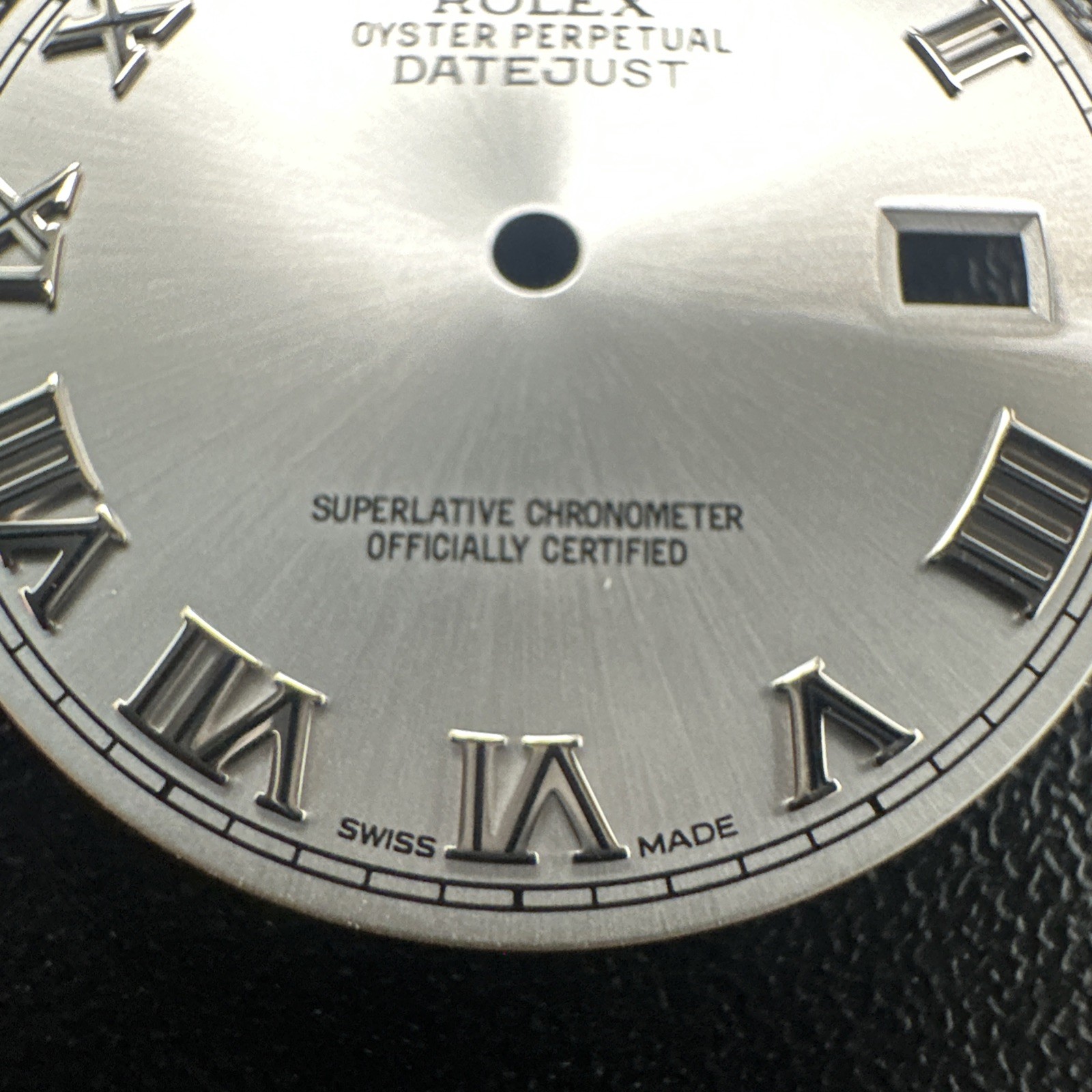 Rolex Dial Roman Silver 36mm Datejust S/S 116200/116234 Genuine Authentic