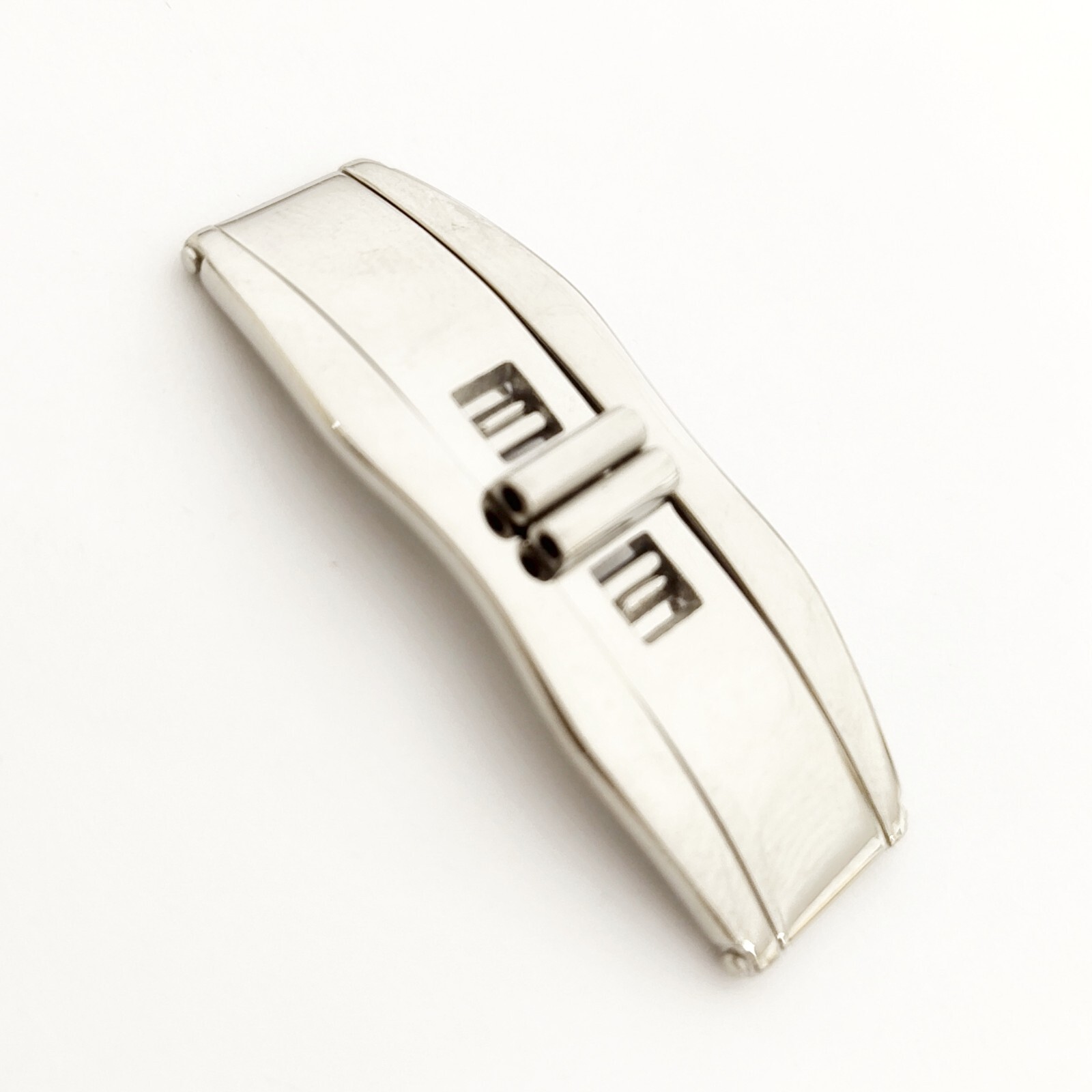 Stainless Steel Butterfly Deployment Watch Clasp Buckle 7.5×15 mm