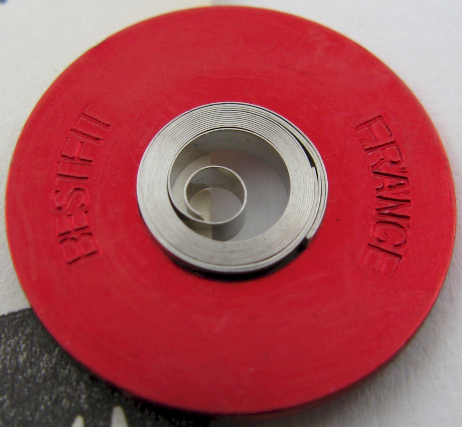 AS 1320 … automatic watch parts mainspring #771 / white alloy