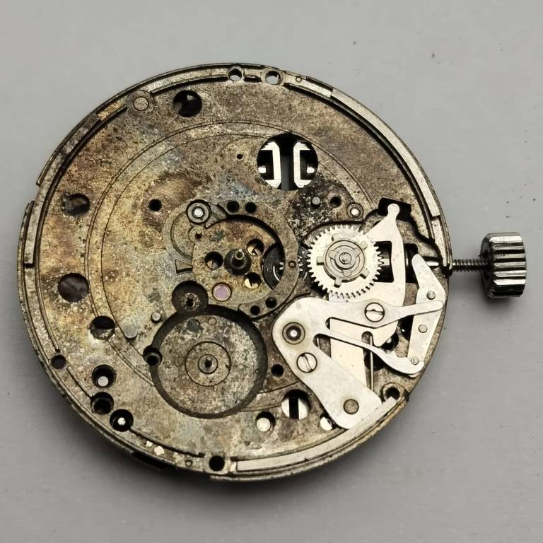 Titus Tuning Fork 9162 Vintage Watch Movement For Parts