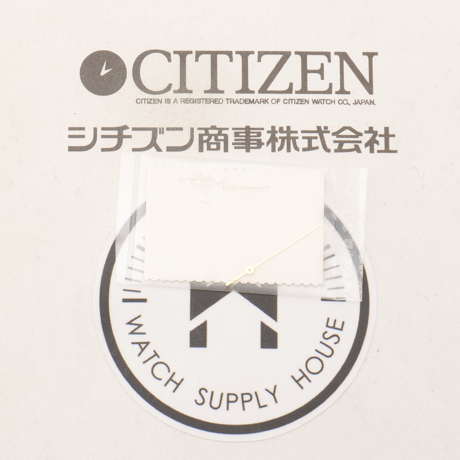 New Genuine Citizen 518-2024 Wrist Watch (1) Seconds Hand Watchmakers (CIT)