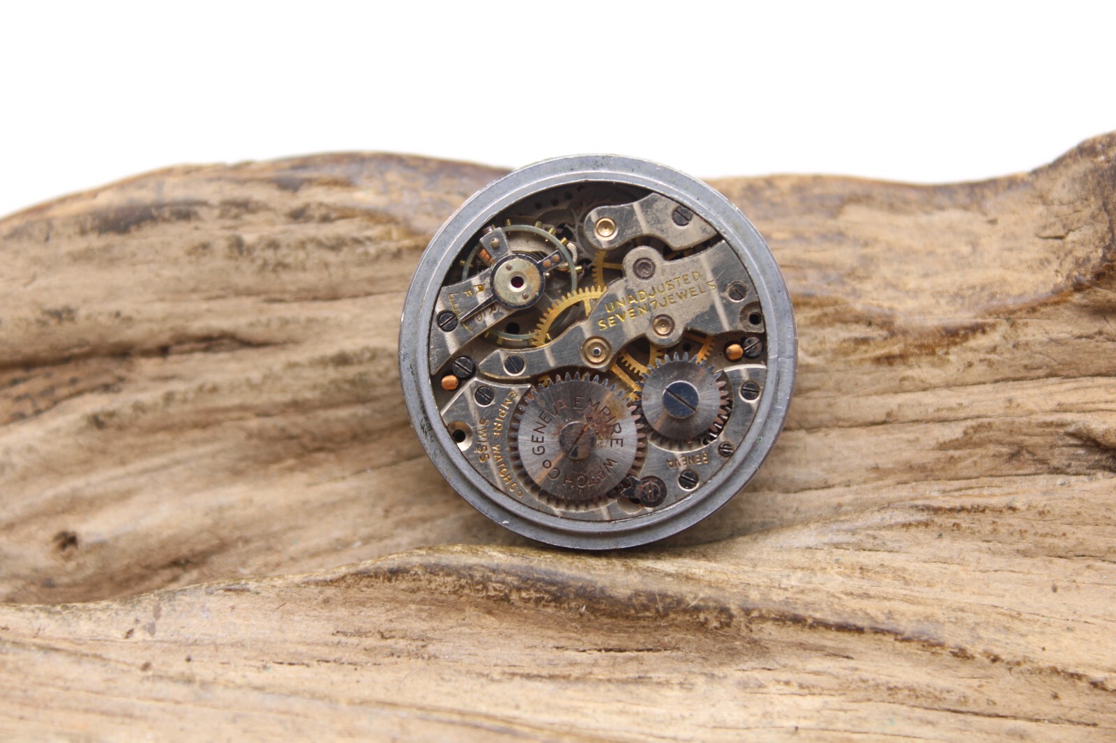 EMPIRE SWISS WATCH MOVEMENT 7j 27.5mm FOR REPAIR (KF3)