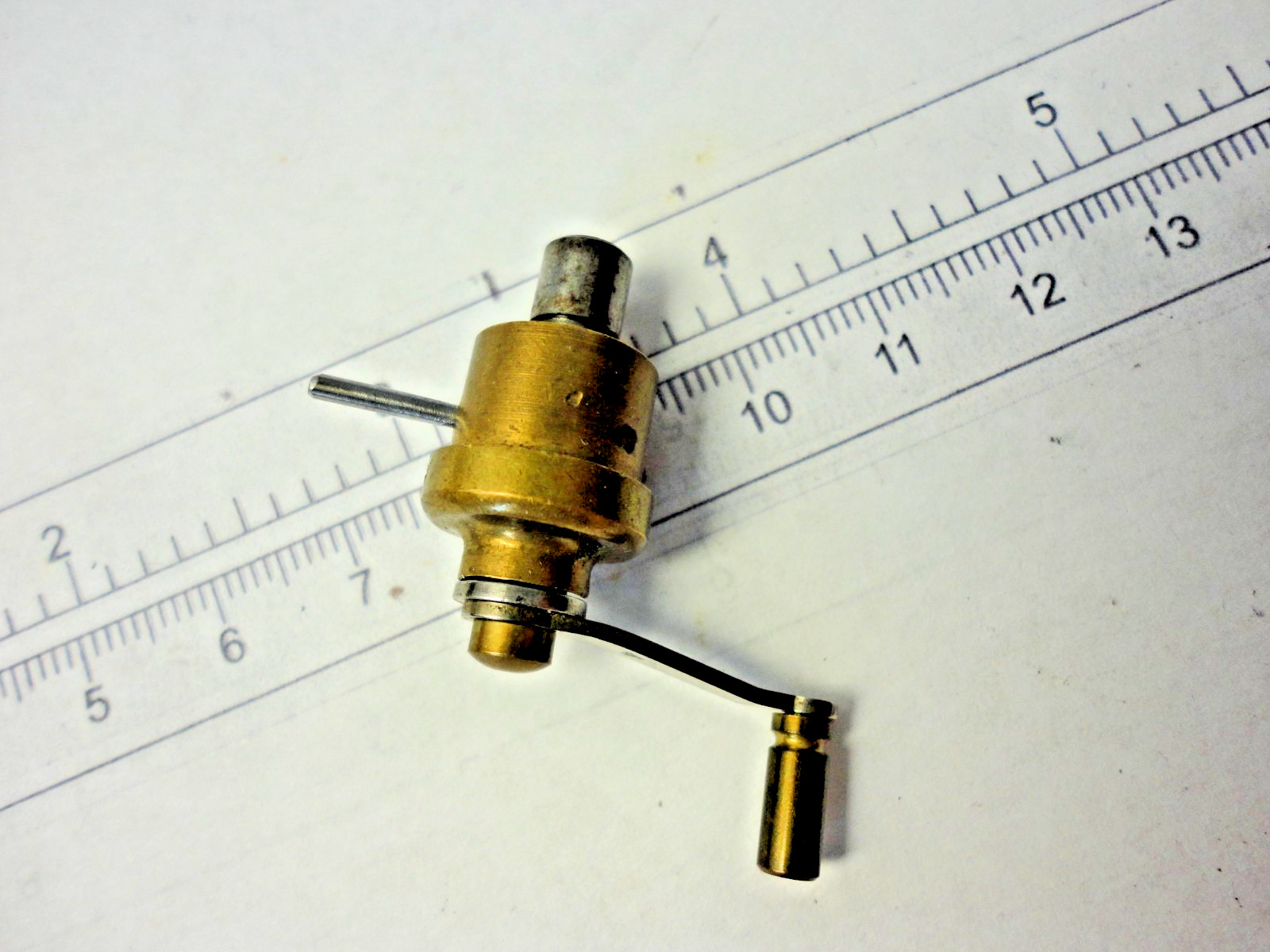Watchmakers Mainspring Winder Drum & Arbor #4