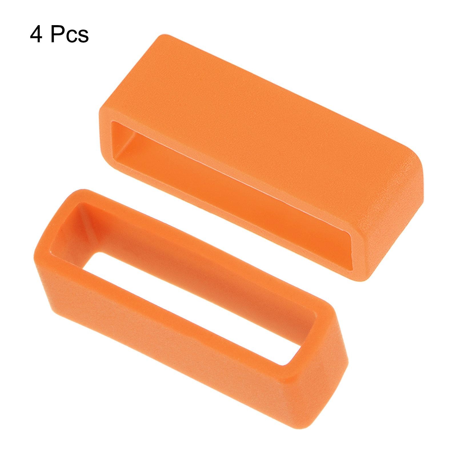 Slots strap watch, for 28mm width watch strap, orange 4 pcs