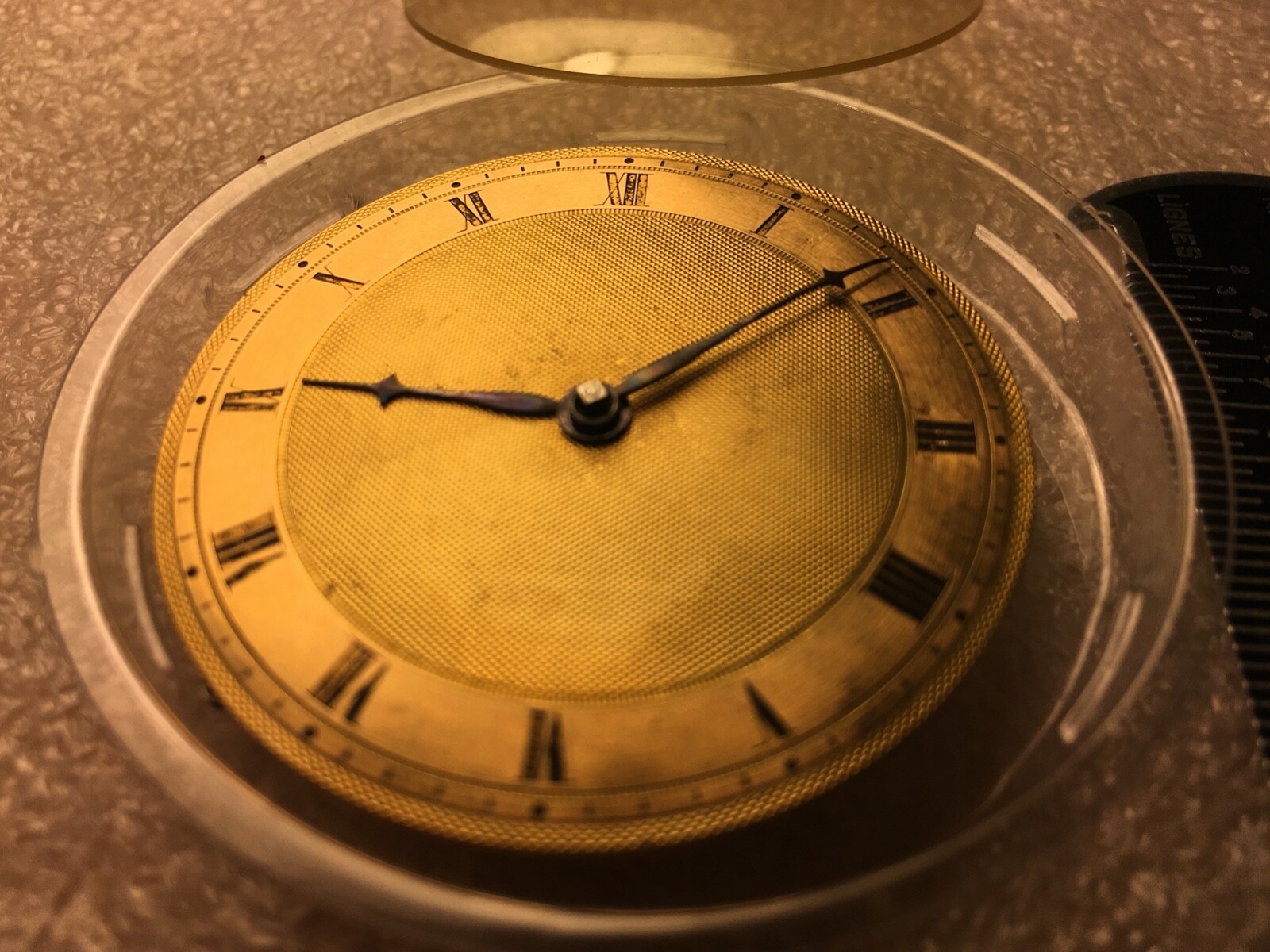 Antique Lépine/Breguet style pocket watch movement 48.5mm original Dial & Hands