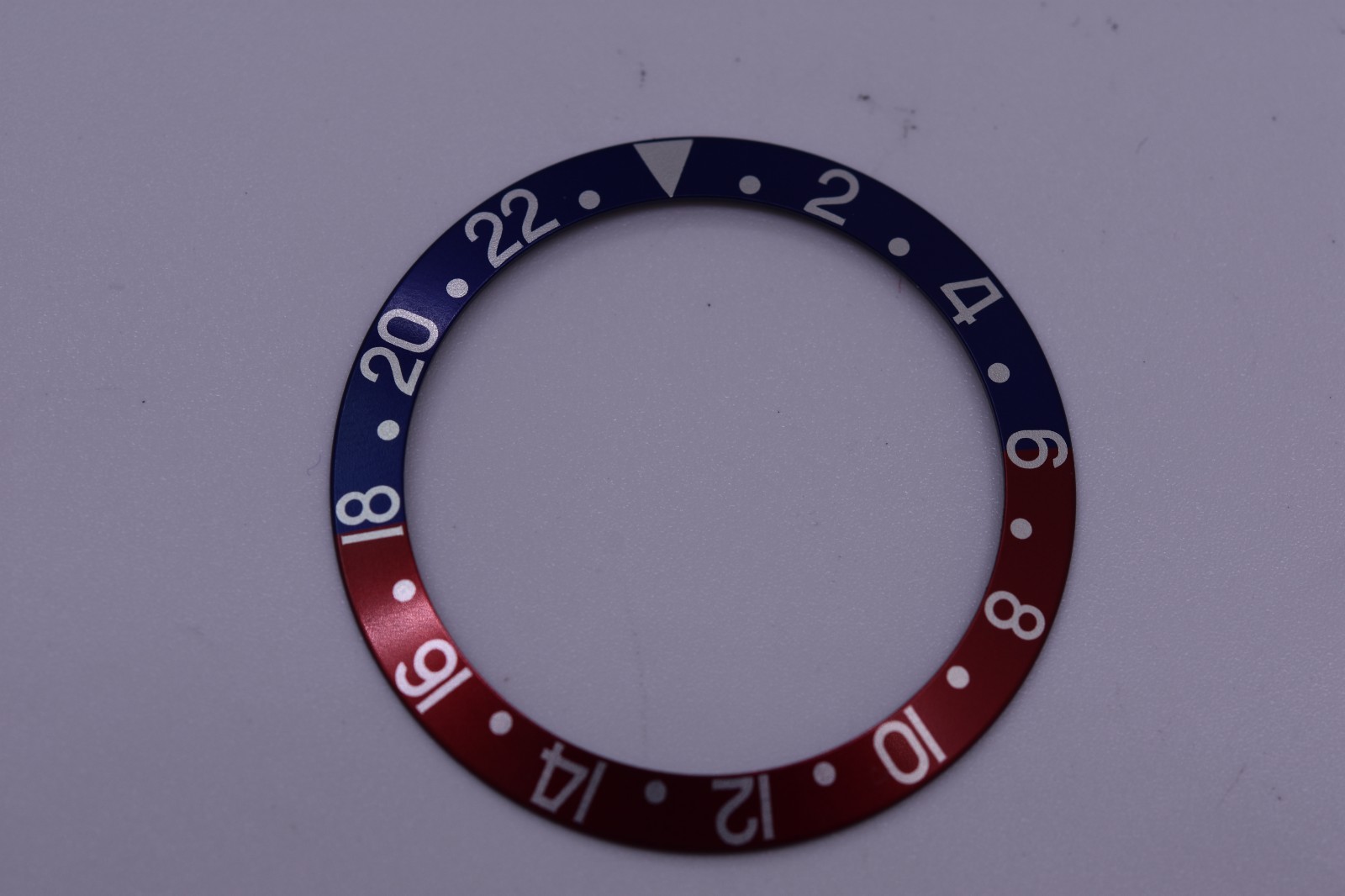 Rolex GMT Master Pepsi Bezel Insert NOS Mint Factory Original Genuine 16750