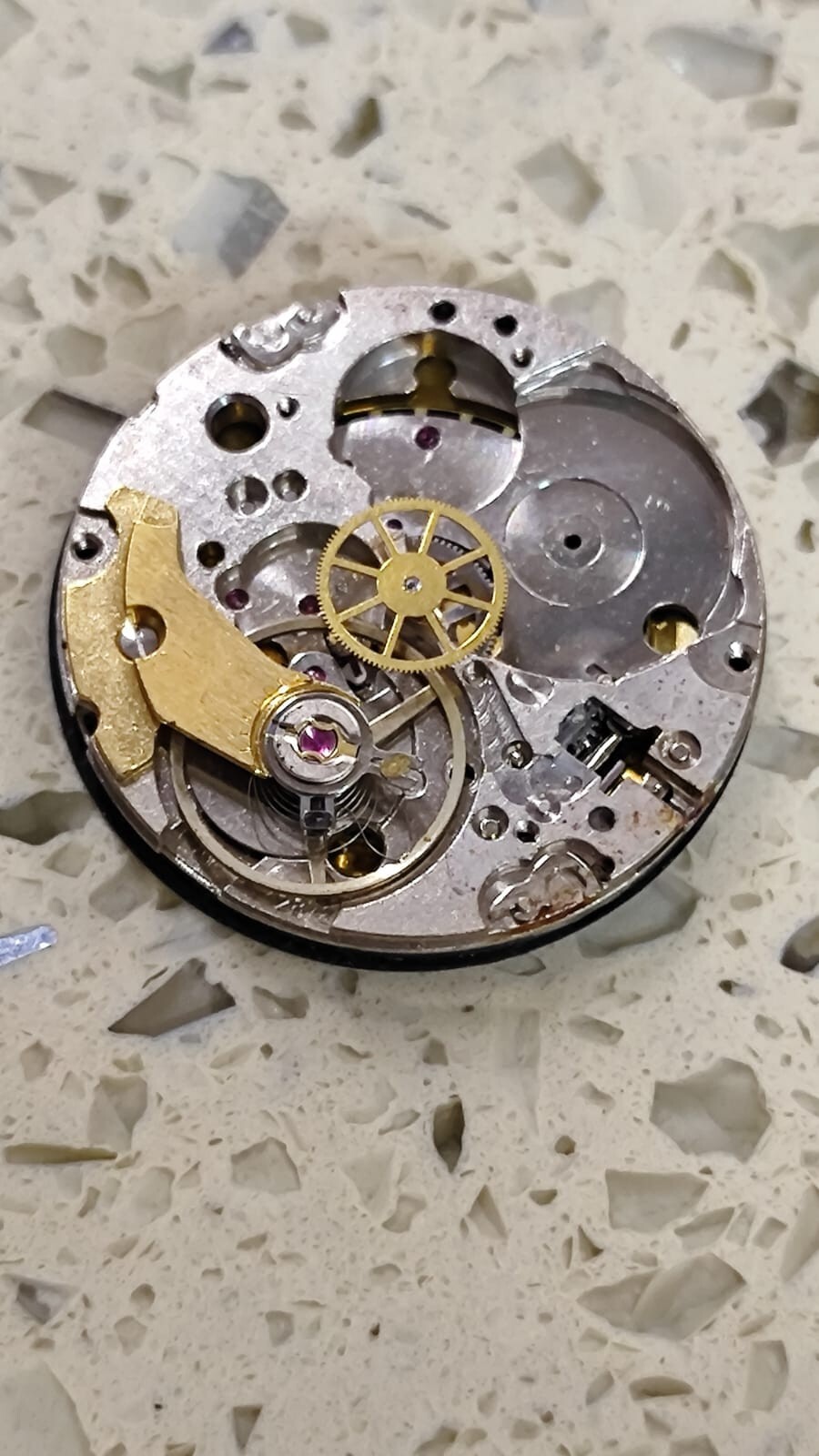 West End Watch – -Not work Incomplete Movement Eta 2872 for parts