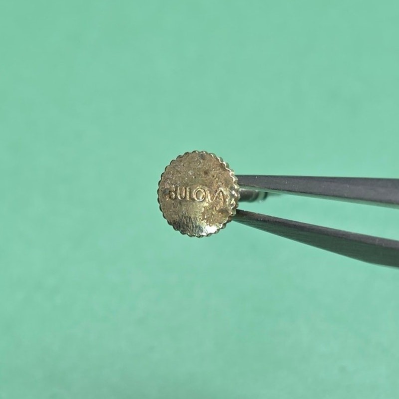 Stem w/Logo Bulova Cal. 11AC Original Watch Part /W57