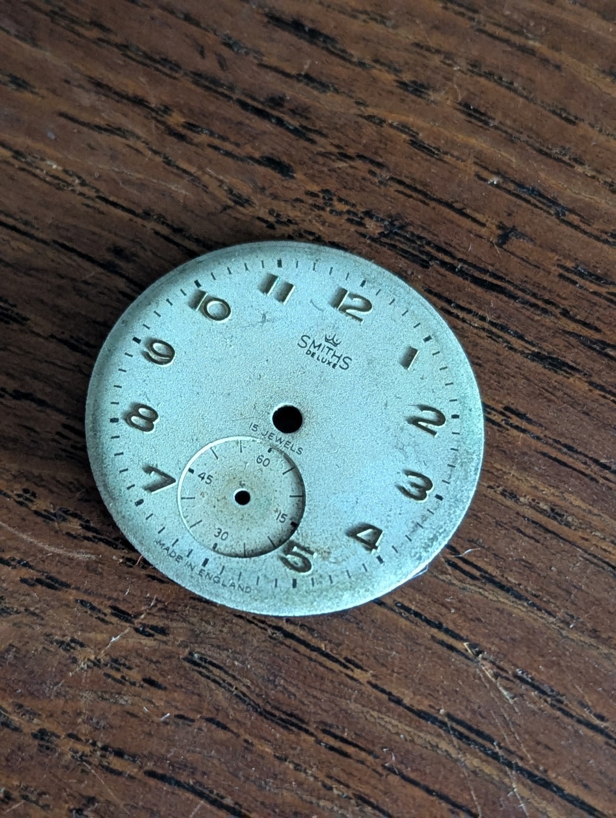 Smiths DeLuxe Watch Dial, Everest Range, Used Condition, 29mm #P23